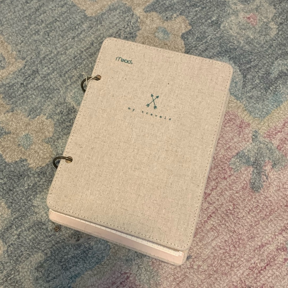 Travel photo booklet and journal